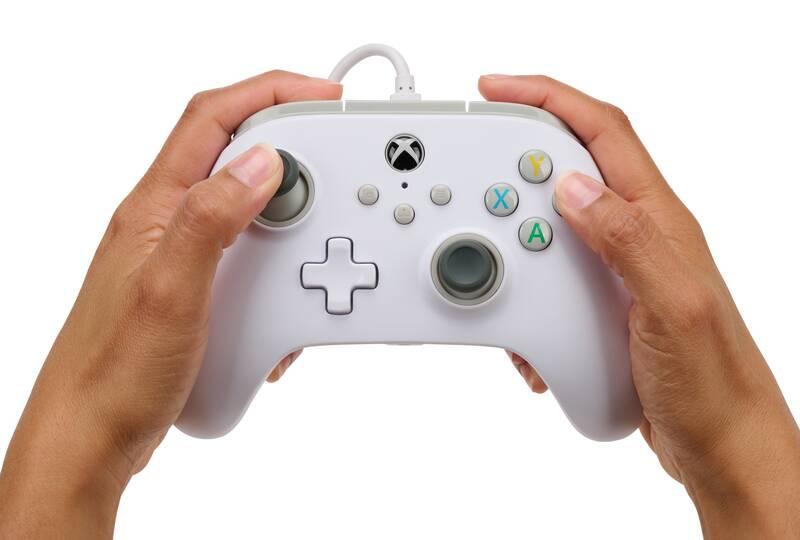 Gamepad PowerA Wired pro Xbox Series XS bílý