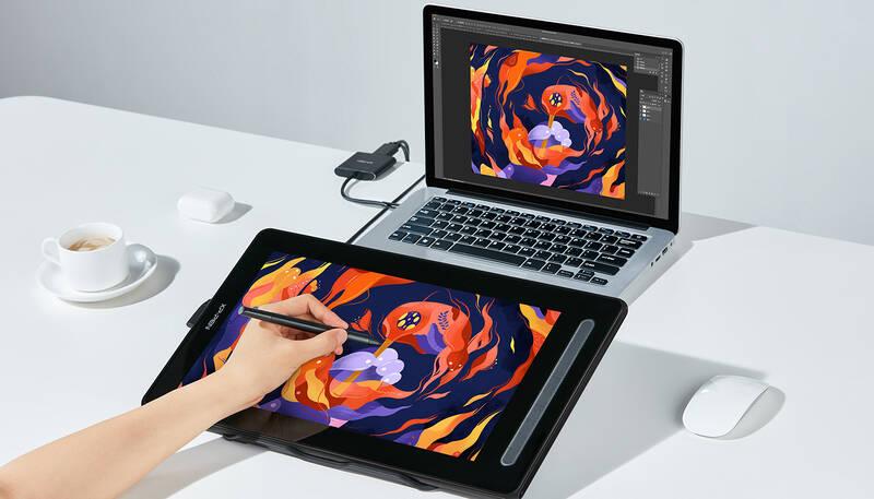 Grafický tablet XPPen Artist 16 černý