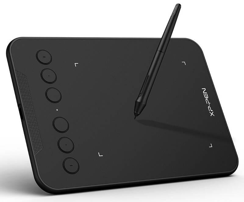 Grafický tablet XPPen Deco mini4 černý