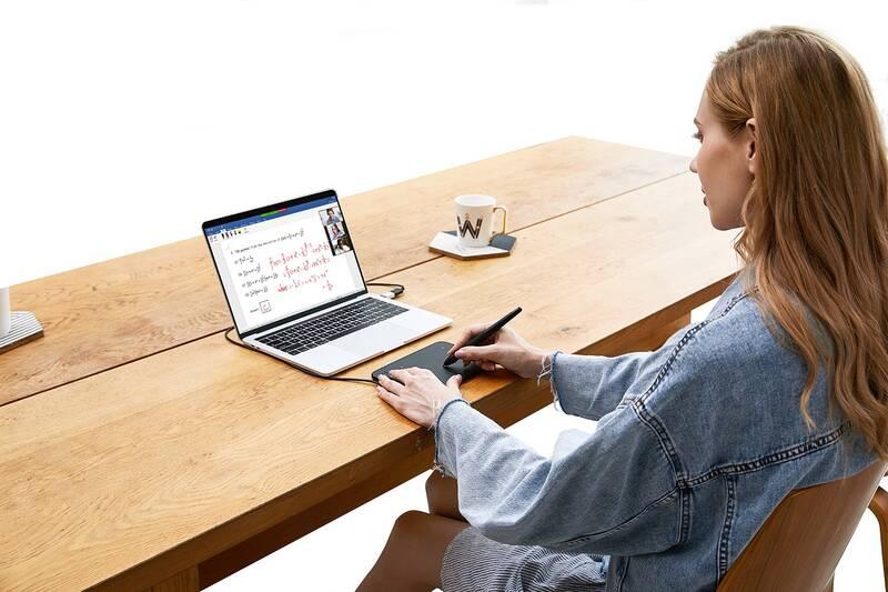 Grafický tablet XPPen Deco mini4 černý