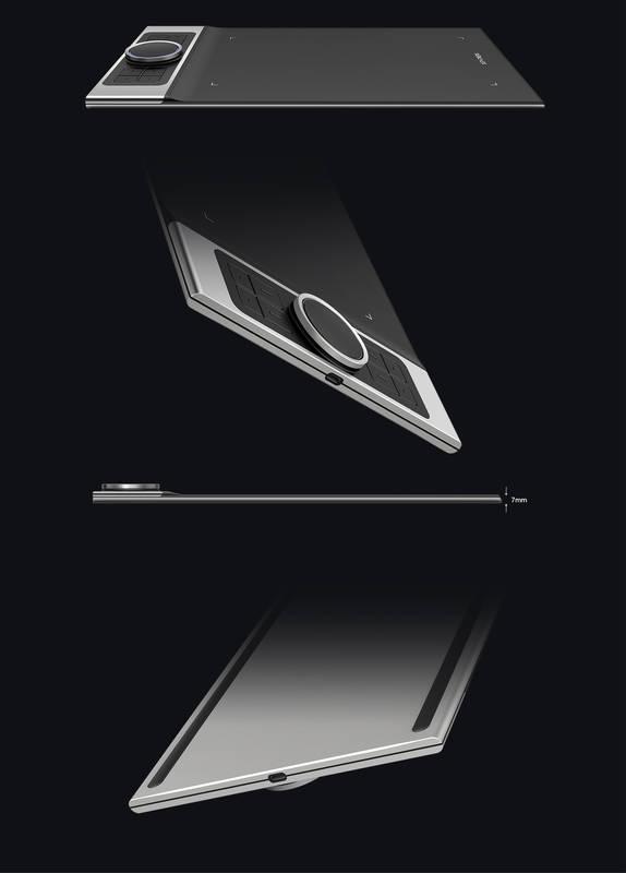 Grafický tablet XPPen Deco Pro M černý