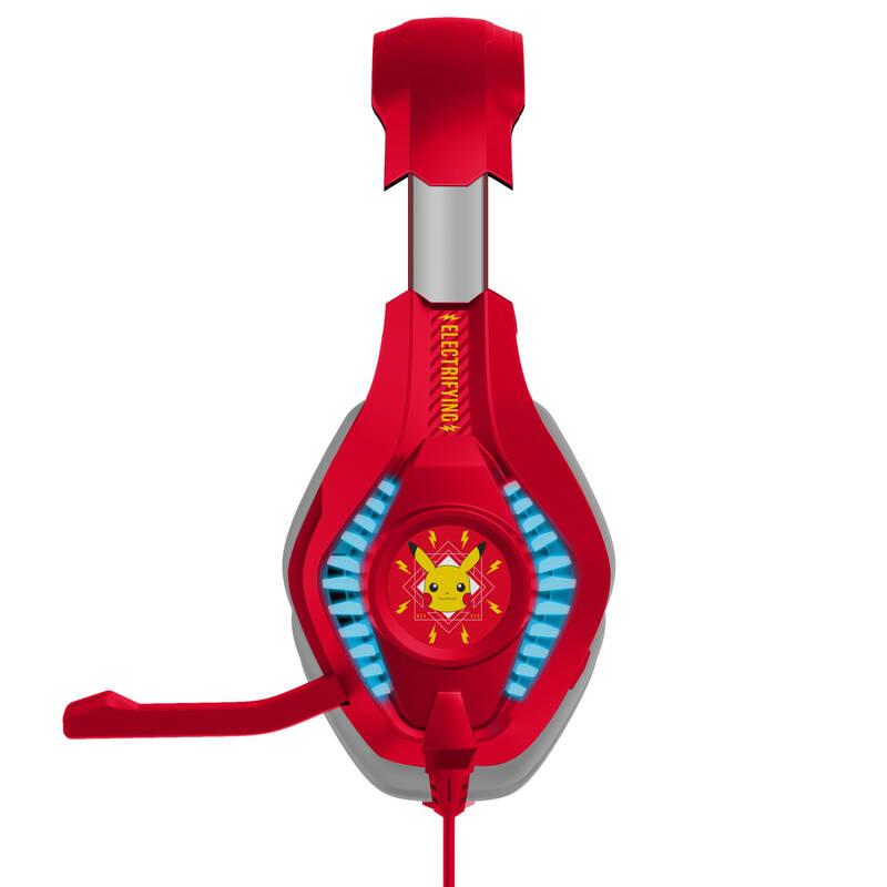 Headset OTL Technologies Pokémon electrifying PRO G5 červený