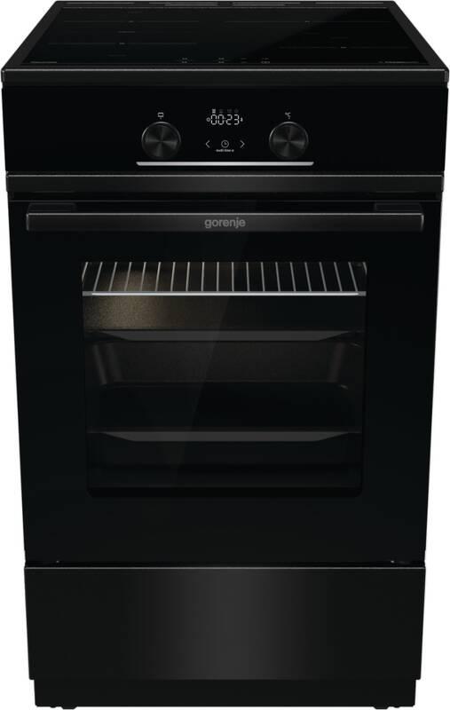 Indukční sporák Gorenje Advanced GEIT5C60BPG černý