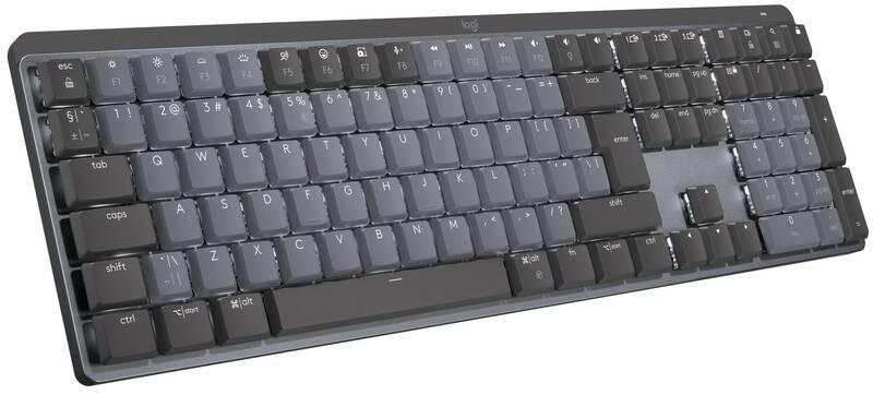 Klávesnice Logitech MX Mechanical, Tactile, US - graphite