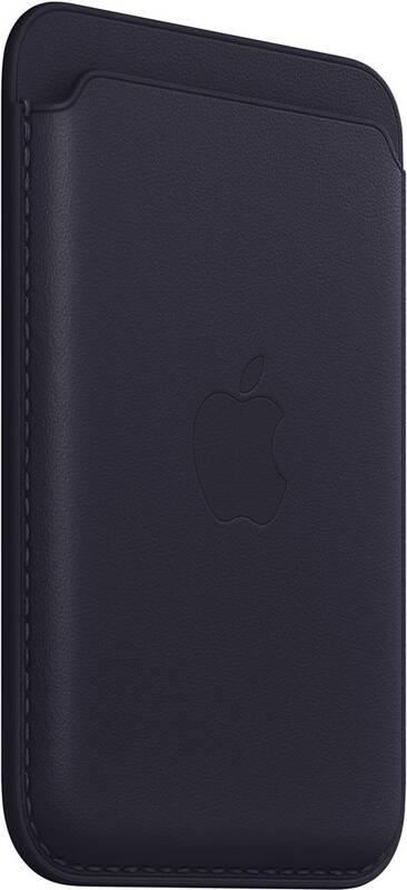 Kožená peněženka Apple s MagSafe k iPhonu - inkoustově fialová, Kožená, peněženka, Apple, s, MagSafe, k, iPhonu, inkoustově, fialová