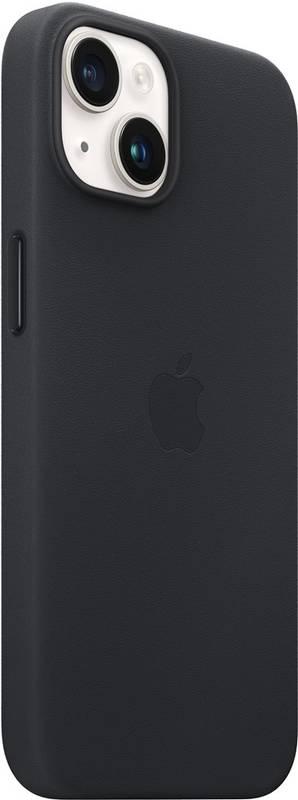 Kryt na mobil Apple Leather Case s MagSafe pro iPhone 14 - temně inkoustový, Kryt, na, mobil, Apple, Leather, Case, s, MagSafe, pro, iPhone, 14, temně, inkoustový