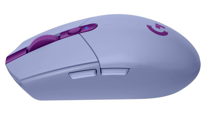 Myš Logitech Gaming G305 Lightspeed Wireless fialová