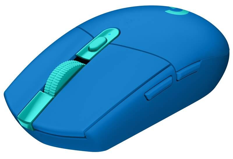 Myš Logitech Gaming G305 Lightspeed Wireless modrá