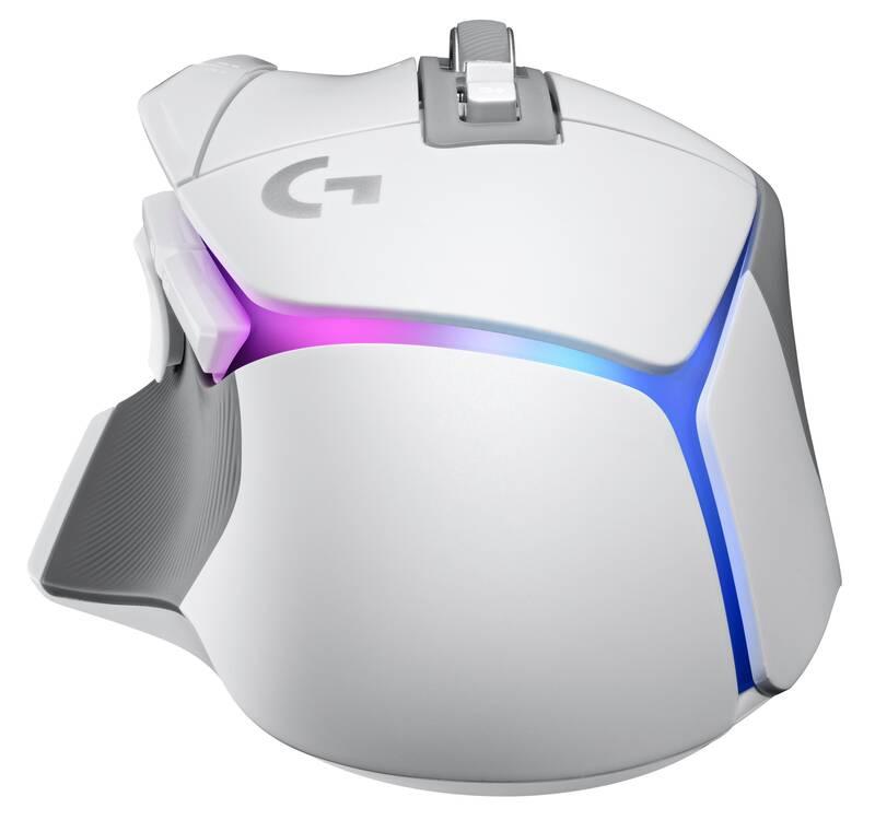 Myš Logitech Gaming G502 X PLUS bílá