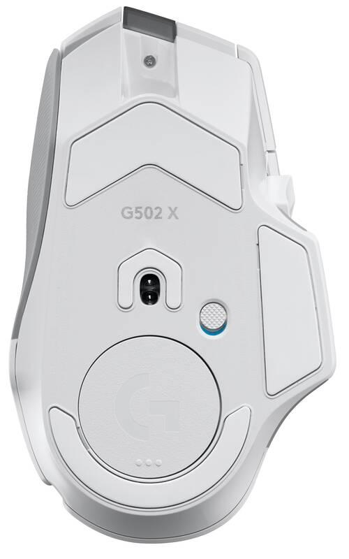 Myš Logitech Gaming G502 X PLUS bílá