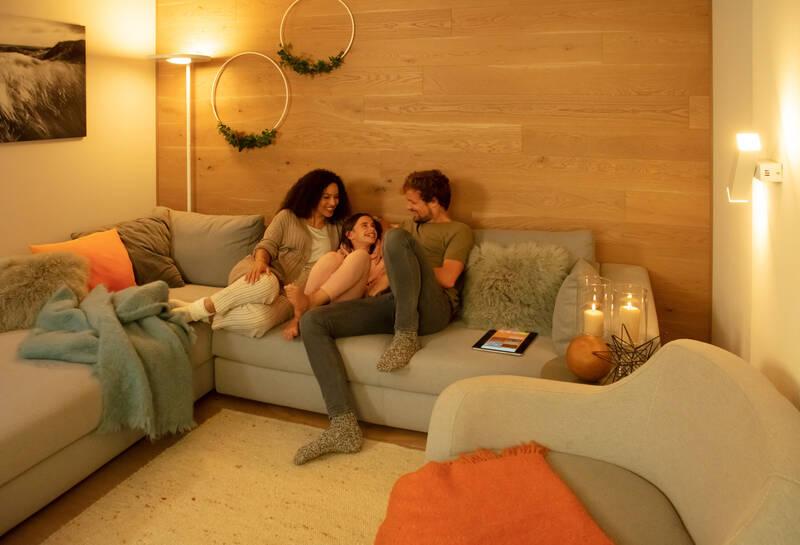 Nástěnné svítidlo LEDVANCE SUNATHOME Orbis Cross bílé