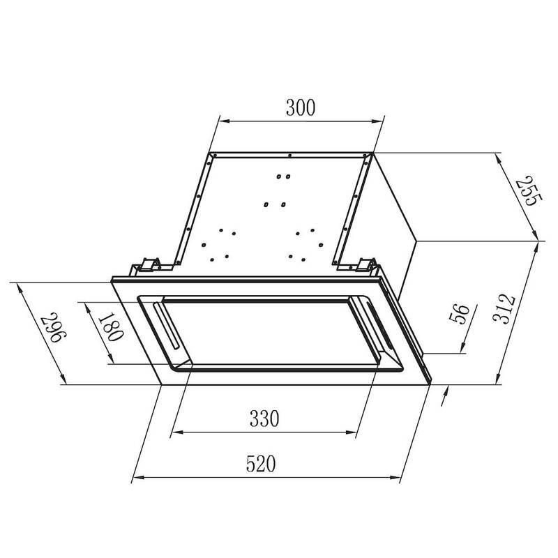 Odsavač par Hoover COLLECTION 5, H-HOOD 500 CANOPY HPY6CBK5BGWIFI černý