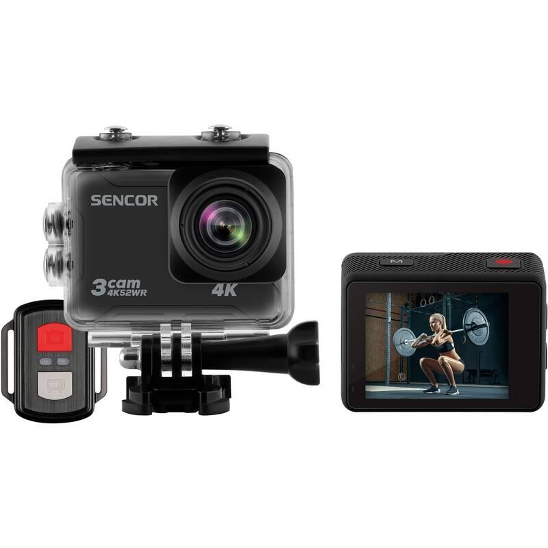 Outdoorová kamera Sencor 3CAM 4K52WR černá, Outdoorová, kamera, Sencor, 3CAM, 4K52WR, černá
