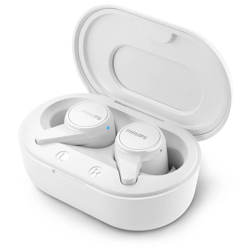 Sluchátka Philips TAT1207WT bílá