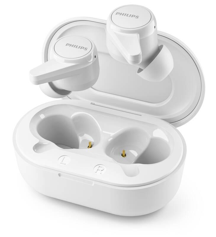 Sluchátka Philips TAT1207WT bílá