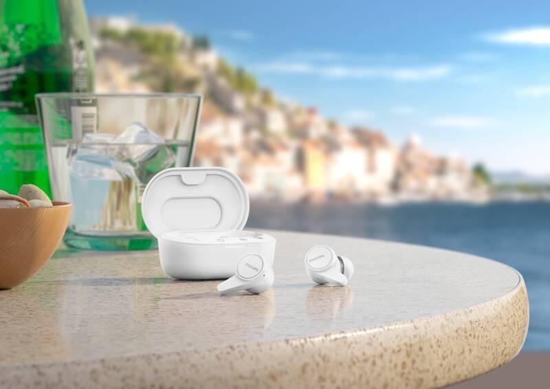 Sluchátka Philips TAT1207WT bílá