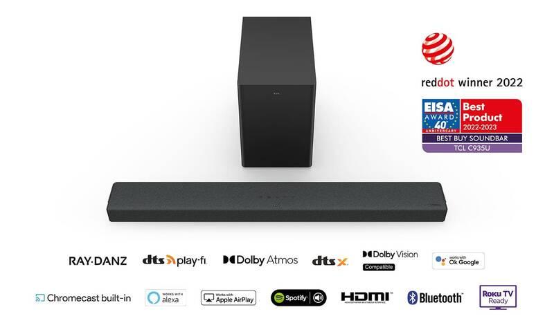 Soundbar TCL C935U černý