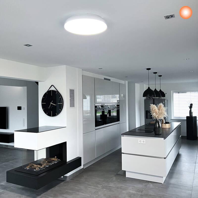 Stropní svítidlo LEDVANCE SUNATHOME Orbis Plate bílé