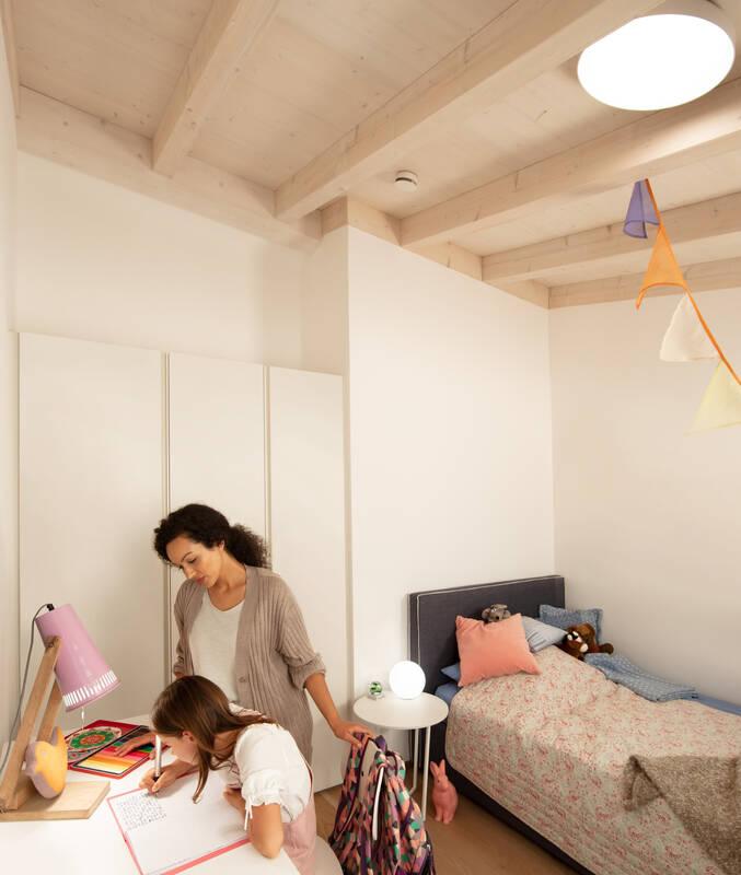 Stropní svítidlo LEDVANCE SUNATHOME Orbis Plate bílé