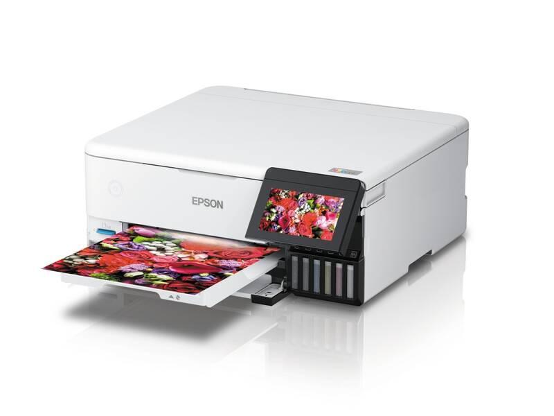 Tiskárna multifunkční Epson EcoTank L8160 bílá