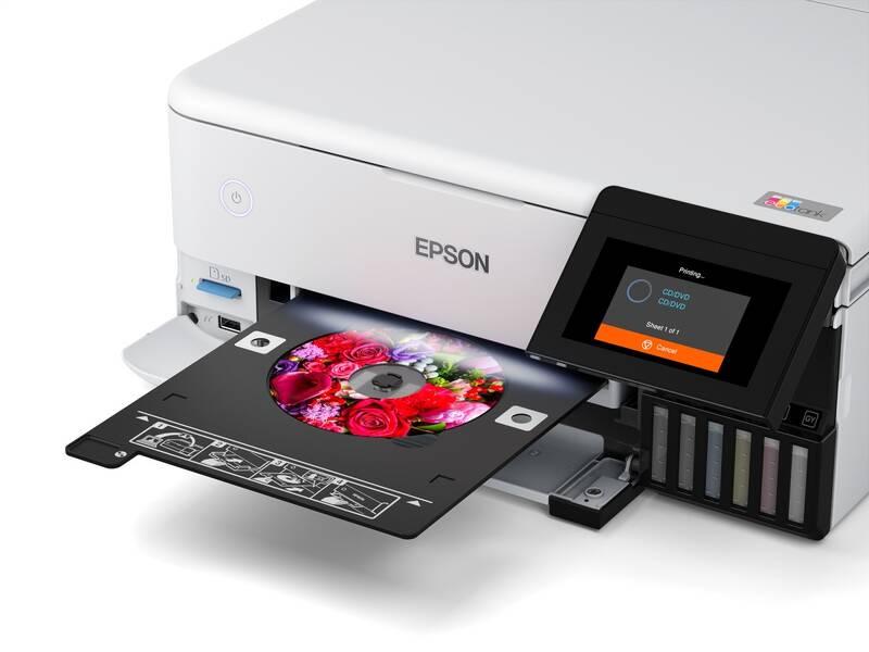Tiskárna multifunkční Epson EcoTank L8160 bílá