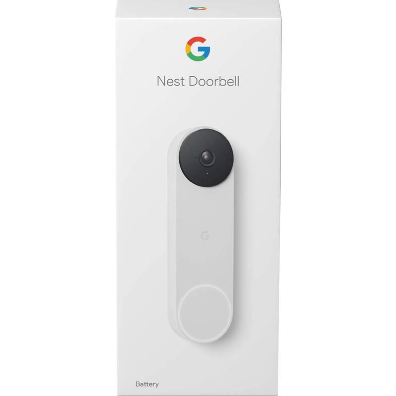 Zvonek bezdrátový Google Nest Doorbell Snow bílý