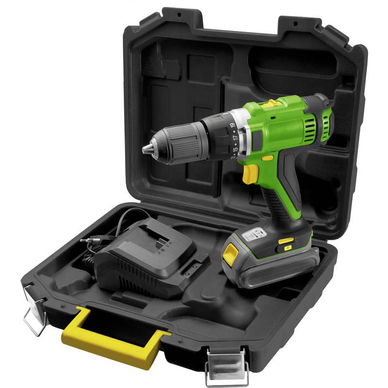 Aku vrtačka Fieldmann FDV 1002-A černá zelená