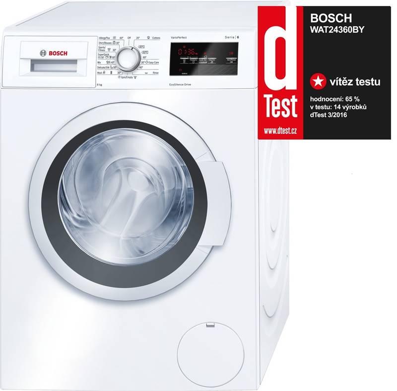 Automatická pračka Bosch WAT24360BY bílá, Automatická, pračka, Bosch, WAT24360BY, bílá