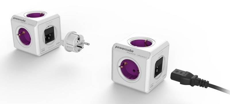 Cestovní adaptér Powercube ReWirable Travel Plugs - fialový fialový, Cestovní, adaptér, Powercube, ReWirable, Travel, Plugs, fialový, fialový
