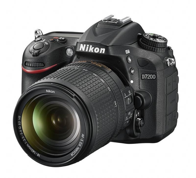 Digitální fotoaparát Nikon D7200 18-140 AF-S VR černý, Digitální, fotoaparát, Nikon, D7200, 18-140, AF-S, VR, černý