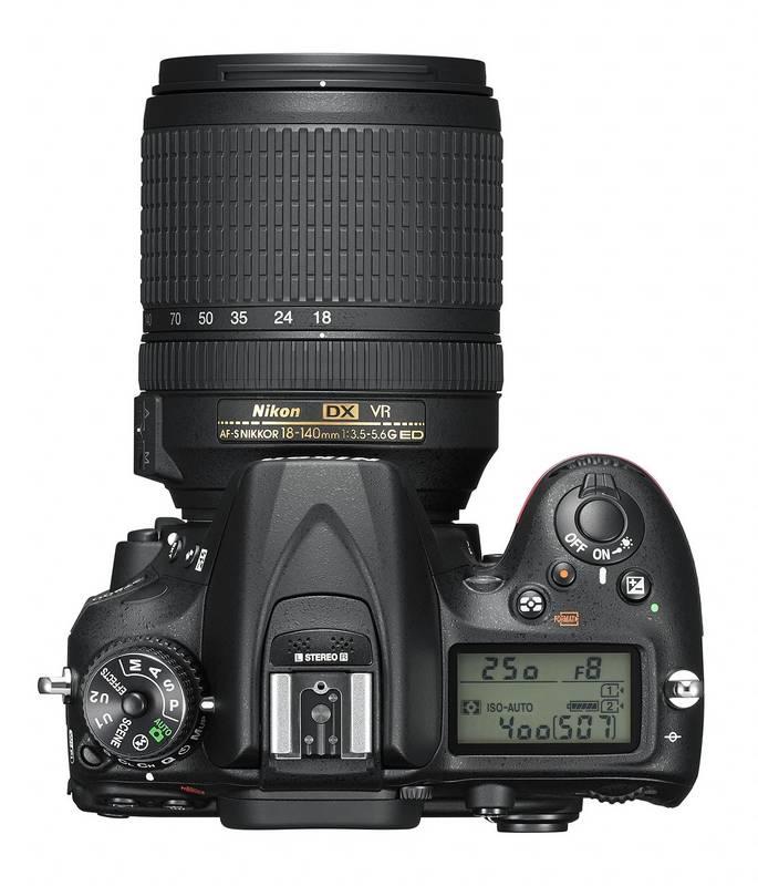 Digitální fotoaparát Nikon D7200 18-140 AF-S VR černý, Digitální, fotoaparát, Nikon, D7200, 18-140, AF-S, VR, černý