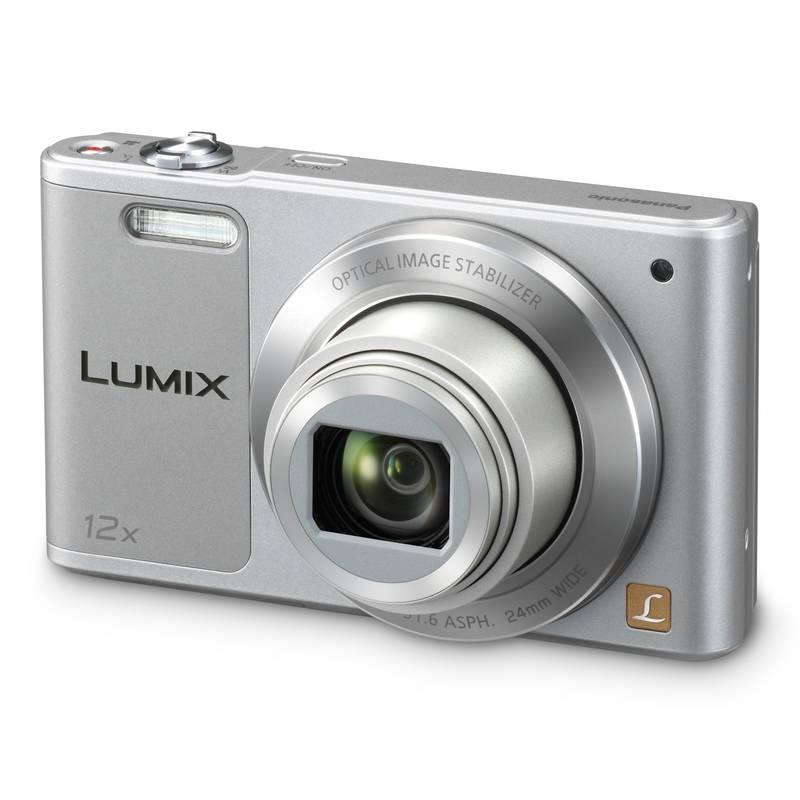 Digitální fotoaparát Panasonic Lumix DMC-SZ10EP-S stříbrný, Digitální, fotoaparát, Panasonic, Lumix, DMC-SZ10EP-S, stříbrný