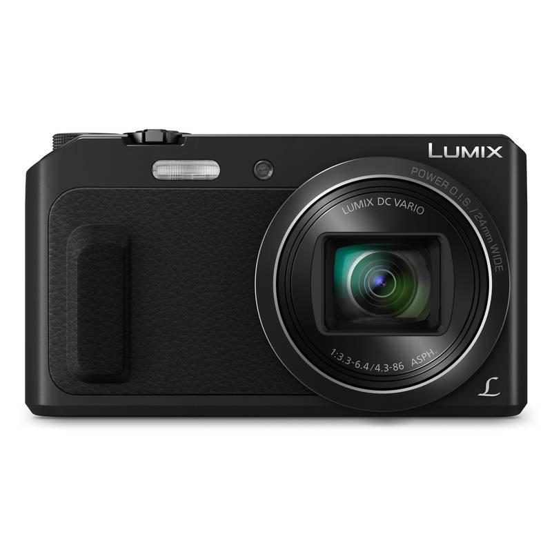 Digitální fotoaparát Panasonic Lumix DMC-TZ57EP-K černý, Digitální, fotoaparát, Panasonic, Lumix, DMC-TZ57EP-K, černý