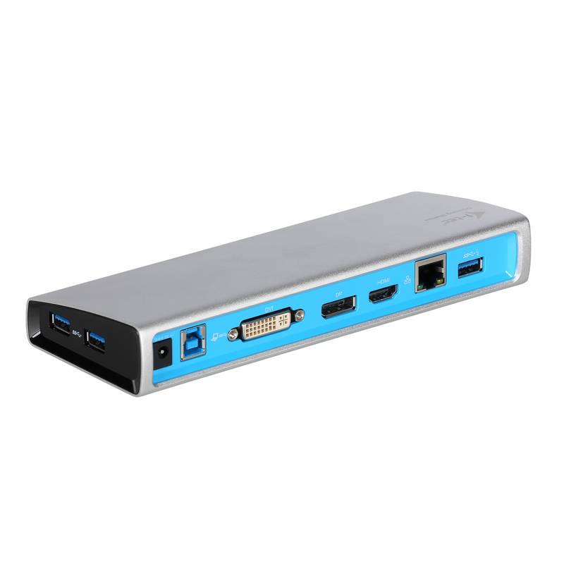 Dokovací stanice i-tec Metal DVI HDMI Display port, USB 3.0