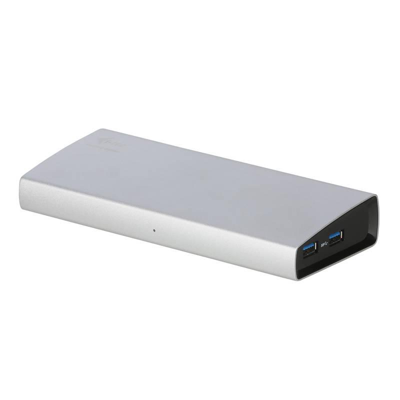 Dokovací stanice i-tec Metal DVI HDMI Display port, USB 3.0