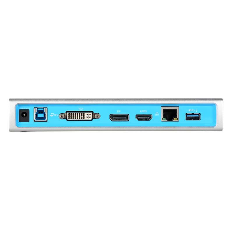 Dokovací stanice i-tec Metal DVI HDMI Display port, USB 3.0