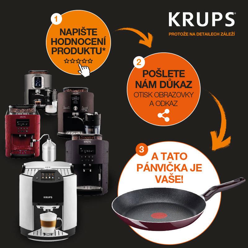 Espresso Krups EA815570 červené