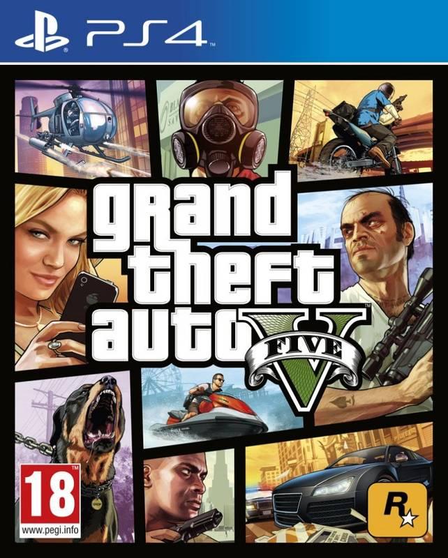 Hra RockStar PlayStation 4 Grand Theft Auto V, Hra, RockStar, PlayStation, 4, Grand, Theft, Auto, V