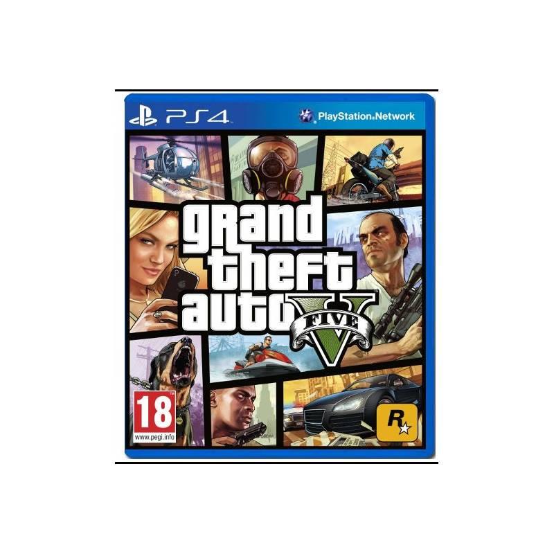 Hra RockStar PlayStation 4 Grand Theft Auto V, Hra, RockStar, PlayStation, 4, Grand, Theft, Auto, V