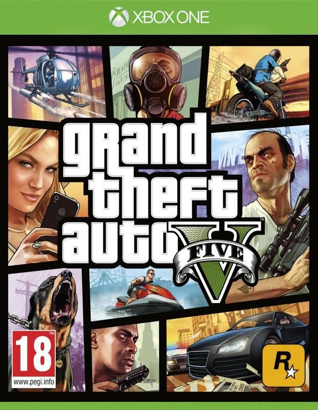 Hra RockStar Xbox One Grand Theft Auto V, Hra, RockStar, Xbox, One, Grand, Theft, Auto, V