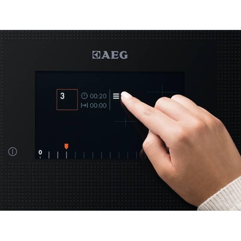 Indukční varná deska AEG Mastery HKH81700FB černá