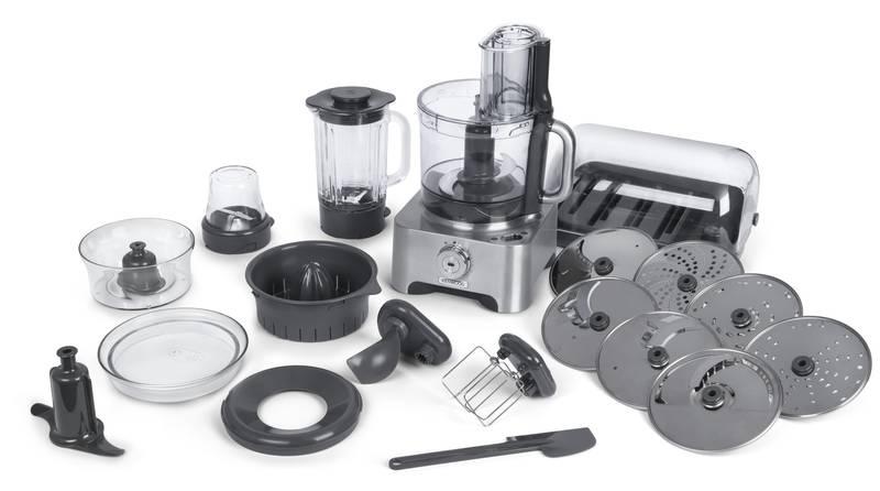 Kuchyňský robot KENWOOD MultiPro Excel FPM 910 stříbrný šedý