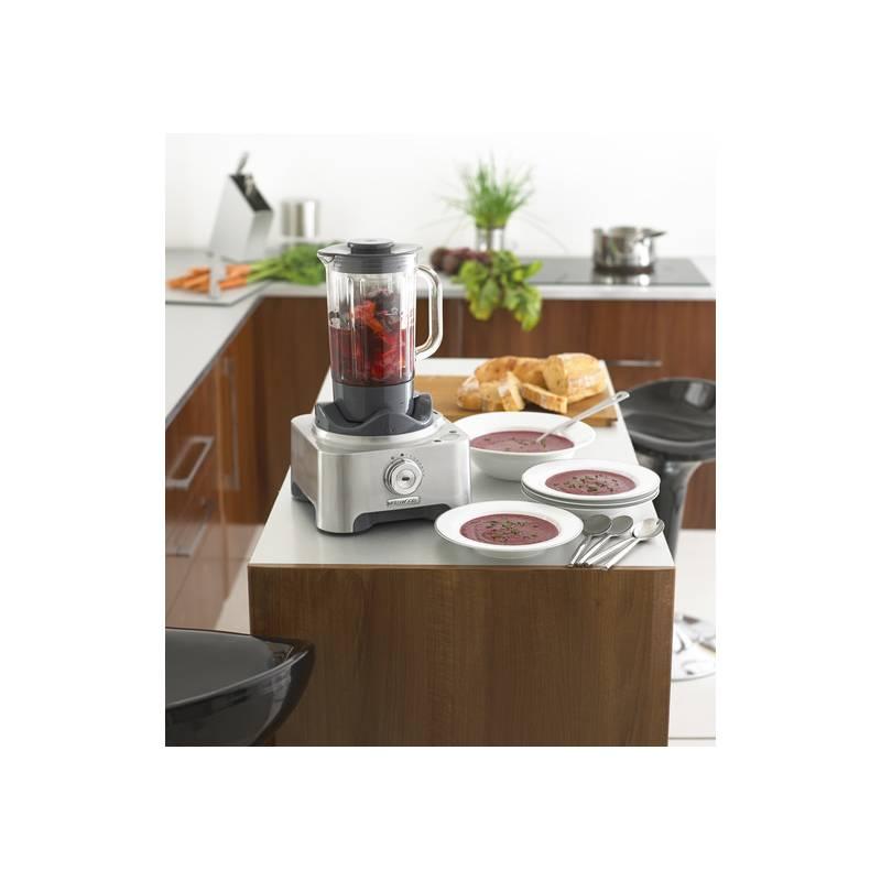 Kuchyňský robot KENWOOD MultiPro Excel FPM 910 stříbrný šedý