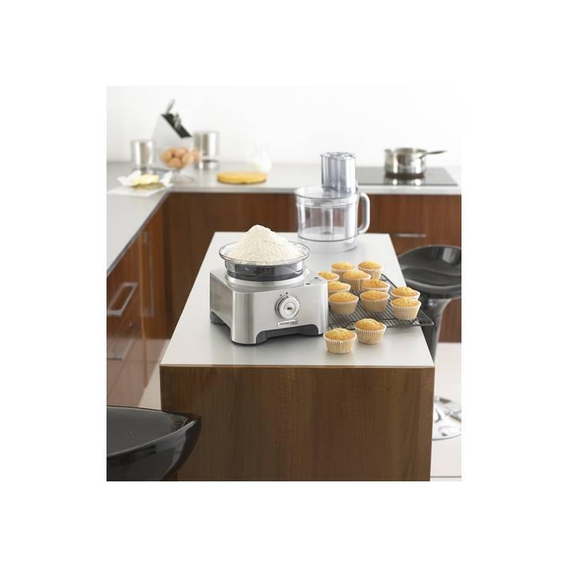 Kuchyňský robot KENWOOD MultiPro Excel FPM 910 stříbrný šedý