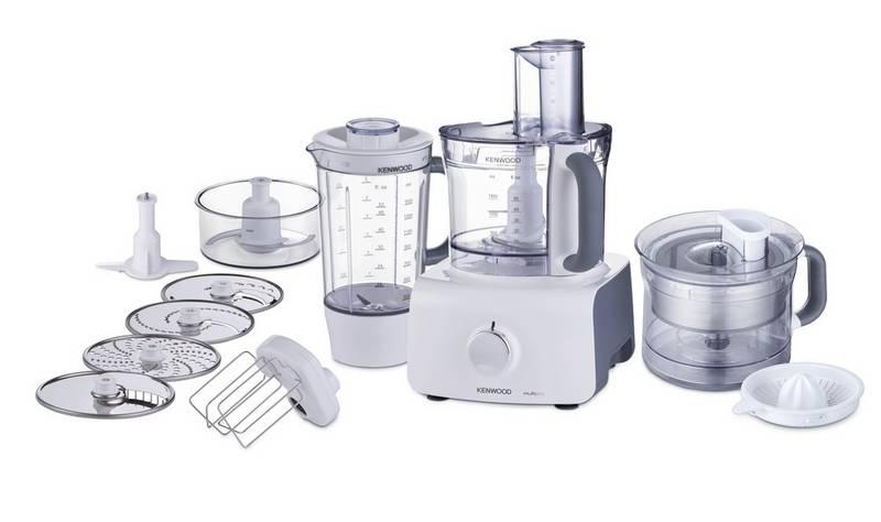 Kuchyňský robot KENWOOD MultiPro Home FDP 623 WH šedý bílý