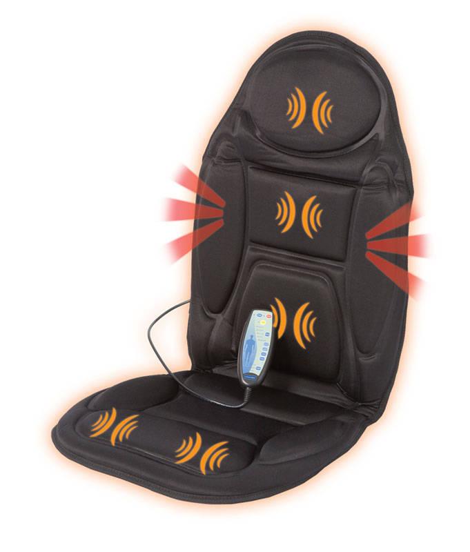 Masážní potah Lanaform BACK MASSAGER černý