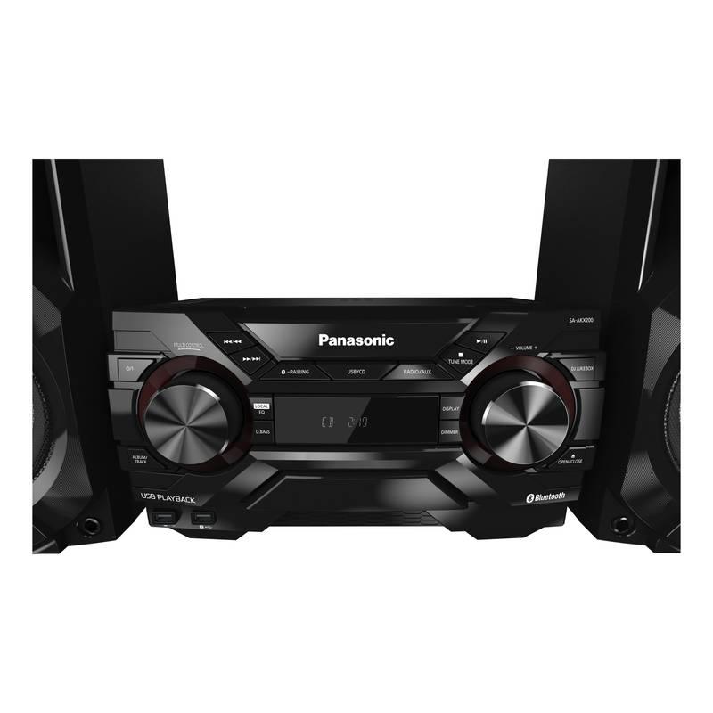 Minisystém Panasonic SC-AKX200E-K černá