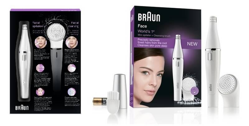 Obličejový epilátor Braun Face 810 bílý