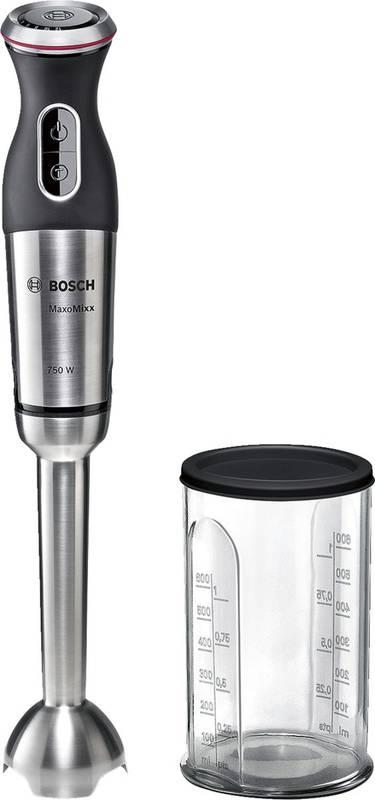 Ponorný mixér Bosch MaxoMixx MSM87110 černý nerez