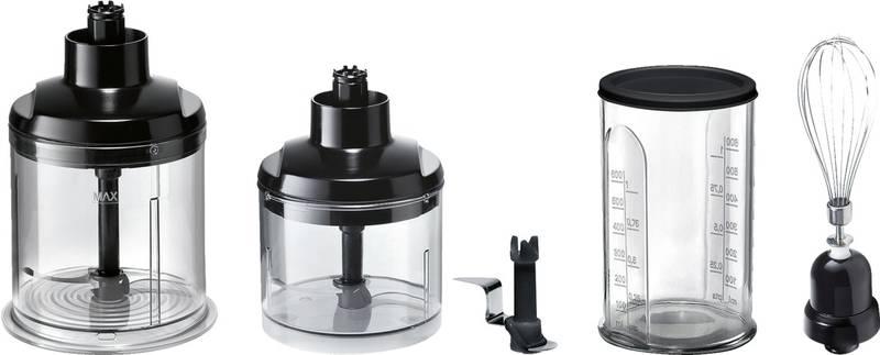 Ponorný mixér Bosch MaxoMixx MSM87180 černý nerez